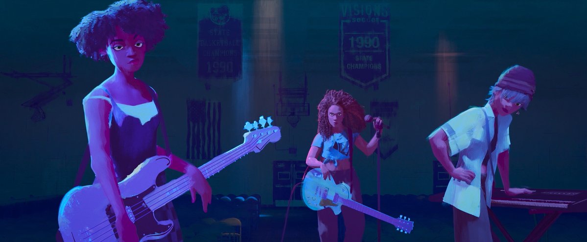 SpiderVerse's tweet image. Battle of the Bands: Which one are you joining – The Mary Janes or The Spider-People?