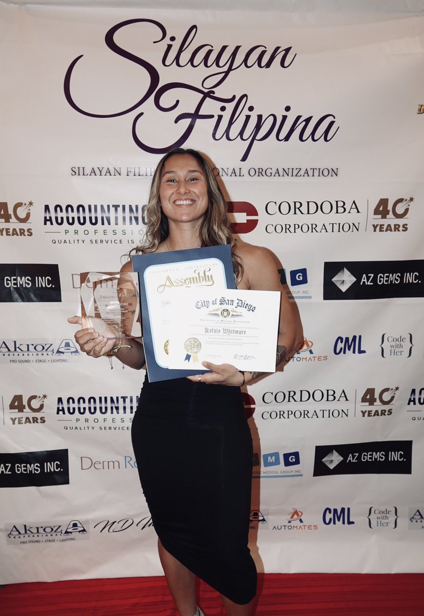 KelsieWhitmore's tweet photo. Thank you Silayan Filipina National Organization for recognizing me for this Panama Legacy Award. There were so many powerful individuals at this event and I am grateful to have been surrounded by them. 

It is an honor to be Filipino-American 🇵🇭

Diyos ay mabuti! https://t.co/HDIU2BiGJJ