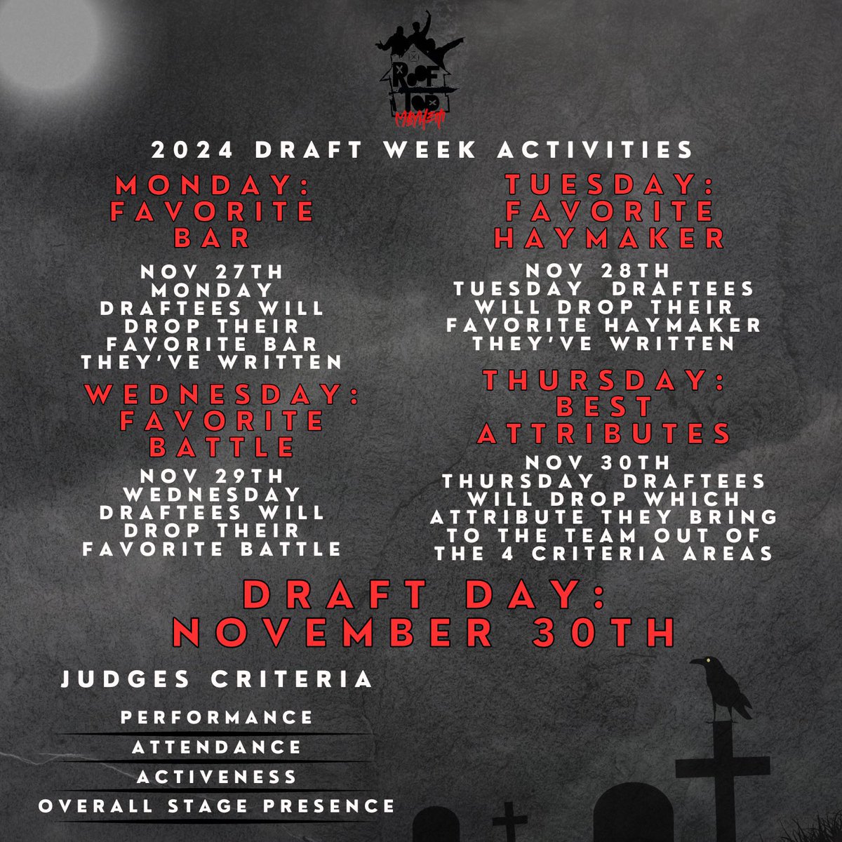KweenBeeHTIC's tweet photo. DRAFT WEEK IS COMING!!!
#RTM #RTMDraft #FLM #First4 #Final4
@RTmayhem @iAmtheGRIM @ThaShowoutTripz @chillonbreezy @beam_1987 @APEfromDa9
Rooftop β24 Tournament ππ₯· https://t.co/HGn9WABM9J