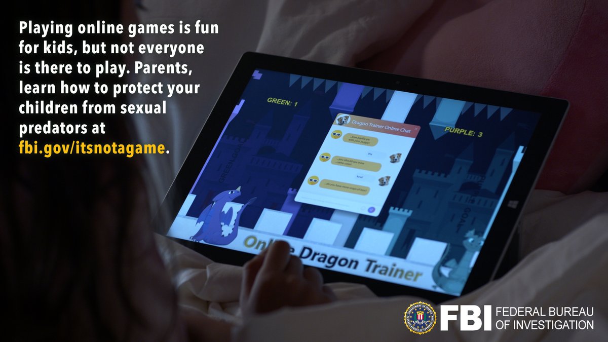 FBI: Online Gaming Isn't All Fun and Games - Privacy Parent