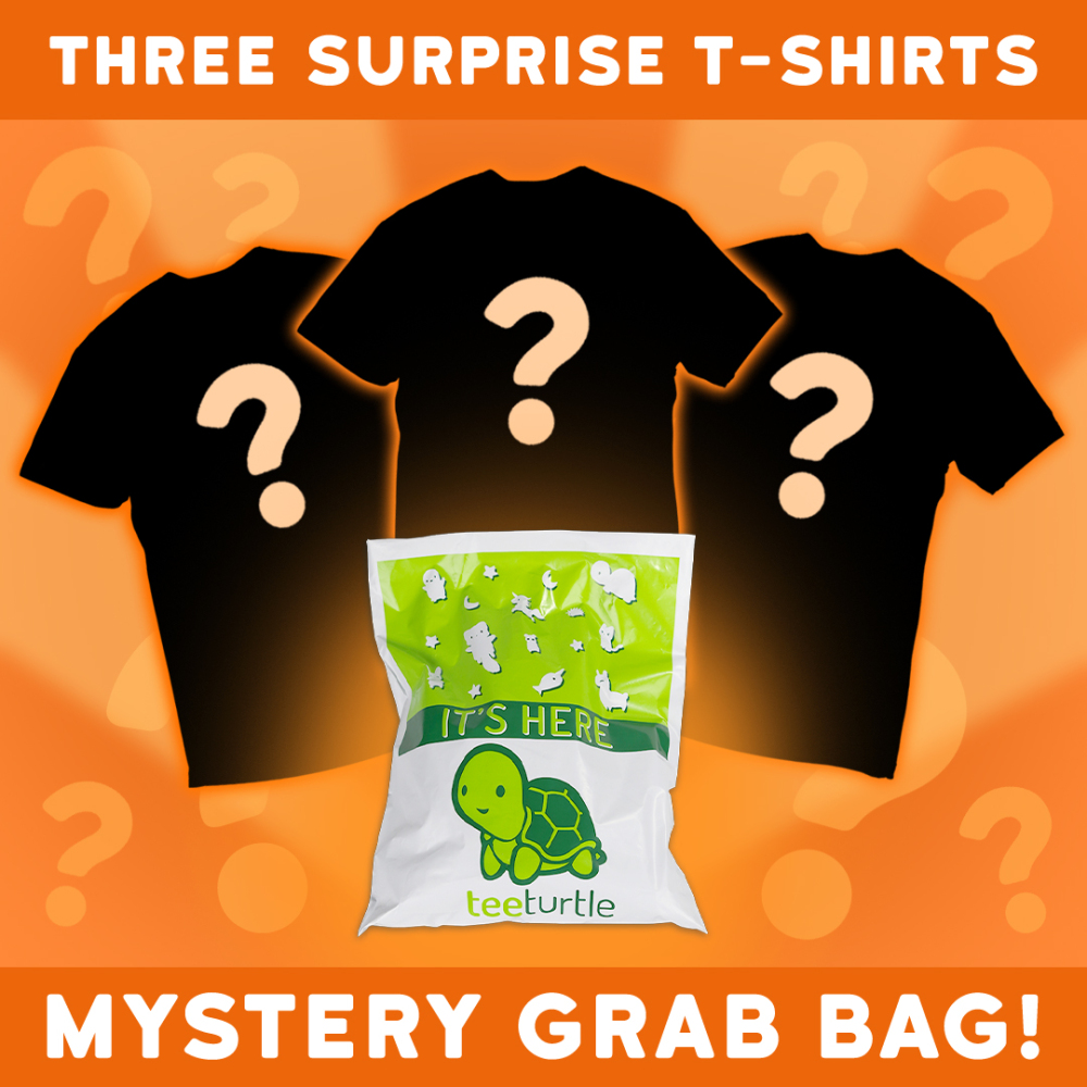 TeeTurtleHQ's tweet photo. Unlock the thrill of the unknown with our Three Shirt Mystery Grab Bags! ✨ 50% off right now!
https://t.co/uHsqGHFsNg
____________________
#teeturtle #shirts #tshirts #tees #grabbags #mysterybags #blackfriday https://t.co/x9jMsqE6qV
