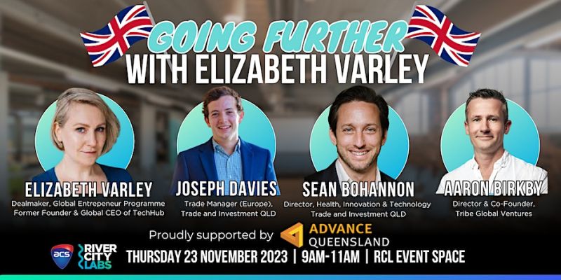 Aaron Birkby (@aaronbirkby) on Twitter photo Looking forward to this event on Thursday at <a href="/RiverCityLabs/">🚀River City Labs</a> eventbrite.com.au/e/going-furthe…
<a href="/biztradegovuk/">Department for Business and Trade</a> @TIQld_Europe <a href="/tribeglobalvc/">Tribe Global Ventures</a> @AdvanceQld Looking forward to this event on Thursday at <a href="/RiverCityLabs/">🚀River City Labs</a> eventbrite.com.au/e/going-furthe…
<a href="/biztradegovuk/">Department for Business and Trade</a> @TIQld_Europe <a href="/tribeglobalvc/">Tribe Global Ventures</a> @AdvanceQld