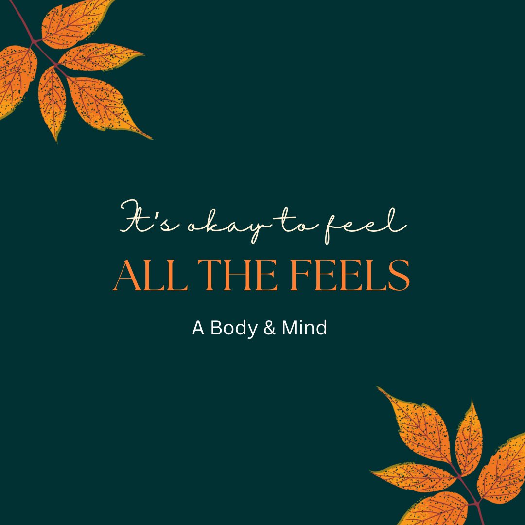It’s okay to feel all the feels! Especially with the holidays, your feelings are valid and we are here to support you! #abmhealthservices #idahohealth #mentalhealth