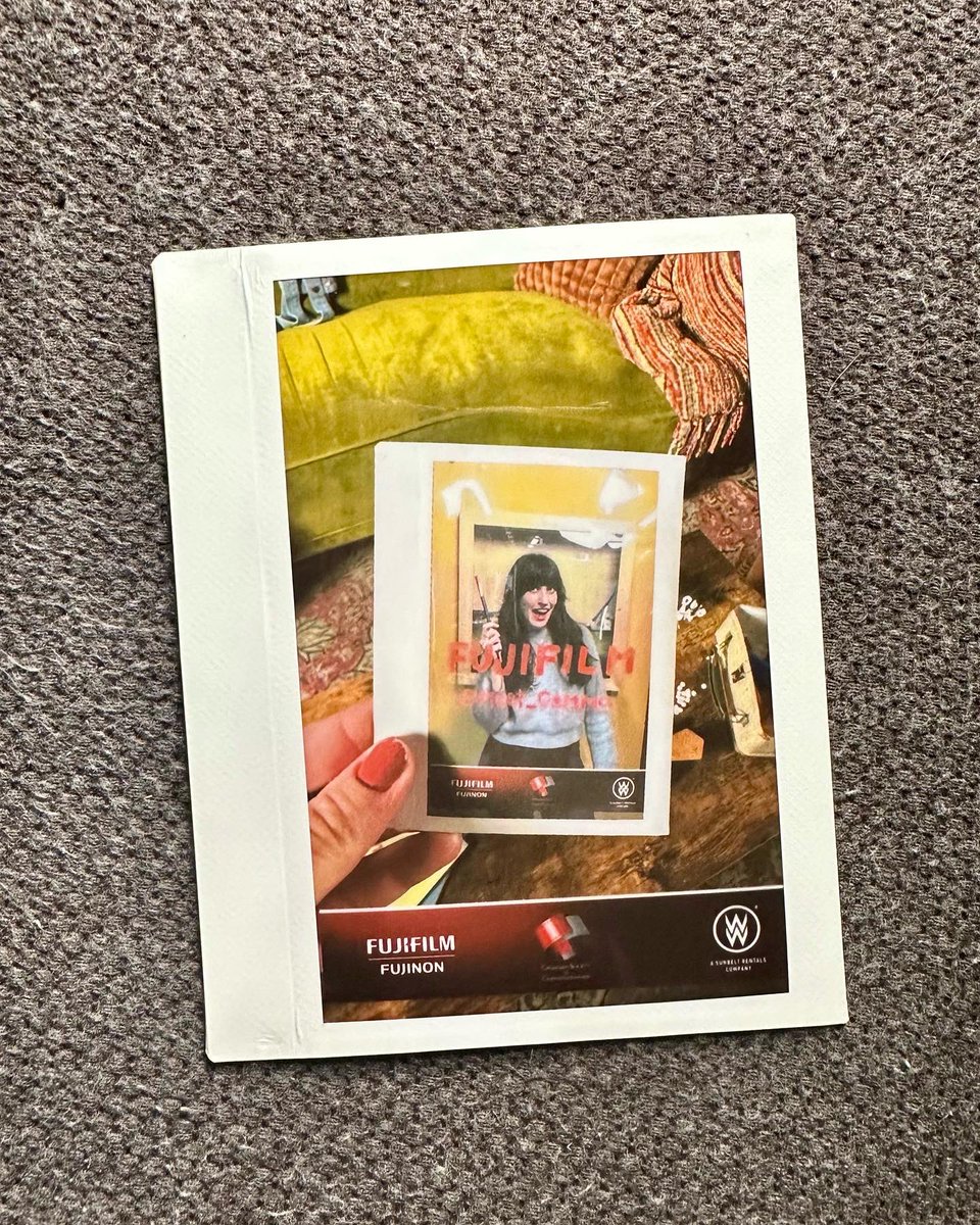 cstina's tweet photo. Fujifilm Fun with Instax at the GFX100II Event with the “GEMMA” Cast and Crew! https://t.co/m9o8u790gM