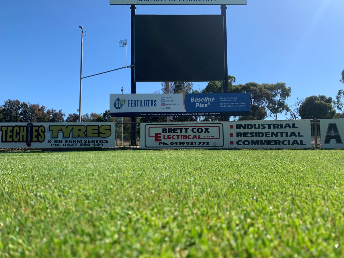 With a footy ground like this, it's no wonder Harley Reid from Tongala was #1 draft pick. Guess who the fertiliser supplier for the Tongala football/cricket club is? 😉
#afl #AFL2023 #AFLDraft #harleyreid #aussierules #supportlocal #footygrounds