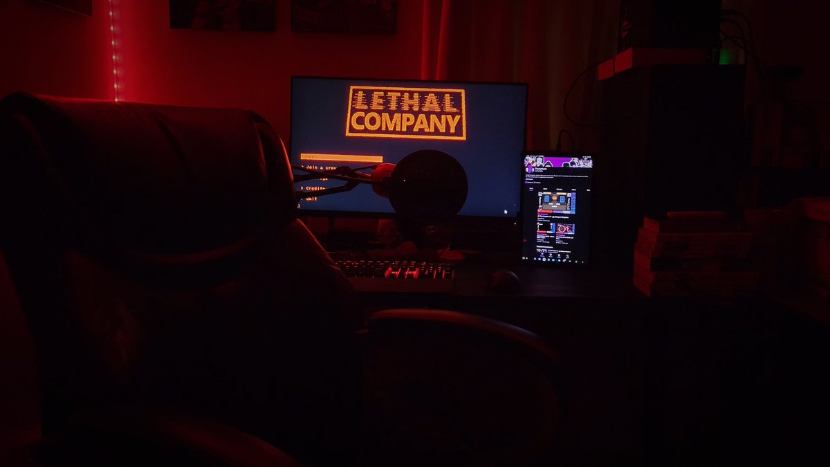 evilmuska's tweet photo. So ready for some #lethalcompany! Come join us tomorrow on Twitch at 12pm CST! See you there!

https://t.co/vkjDx0fPQd https://t.co/1xqoIB7iu1