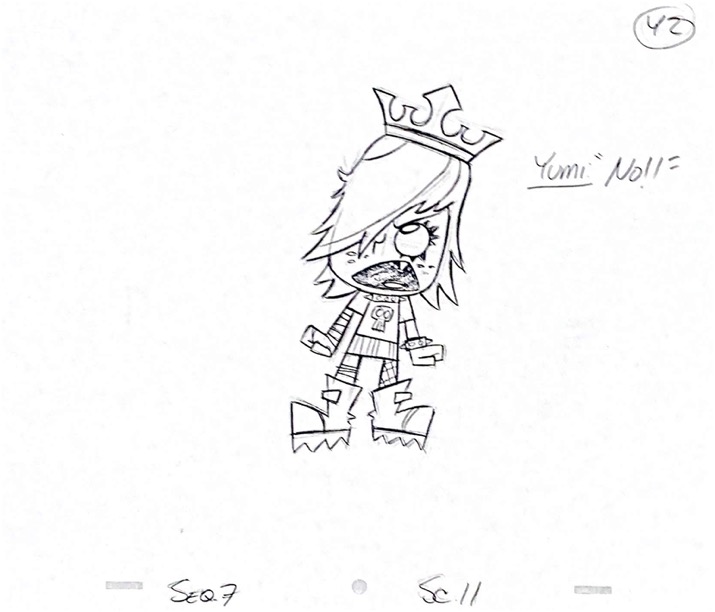 optimusscotto's tweet image. In honor of the 19th Anniversary of #HiHiPuffyAmiYumi yesterday, I dug up some of my old character layouts from the pilot. #hihipuffyamiyumi #HHPAY #CartoonNetwork #CartoonCartoons