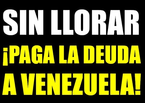 Inforojiita's tweet photo. #InfoVerdad Sin llorar es que deberías pagar la deuda a Venezuela @nayibbukele https://t.co/J0tXymqUgp