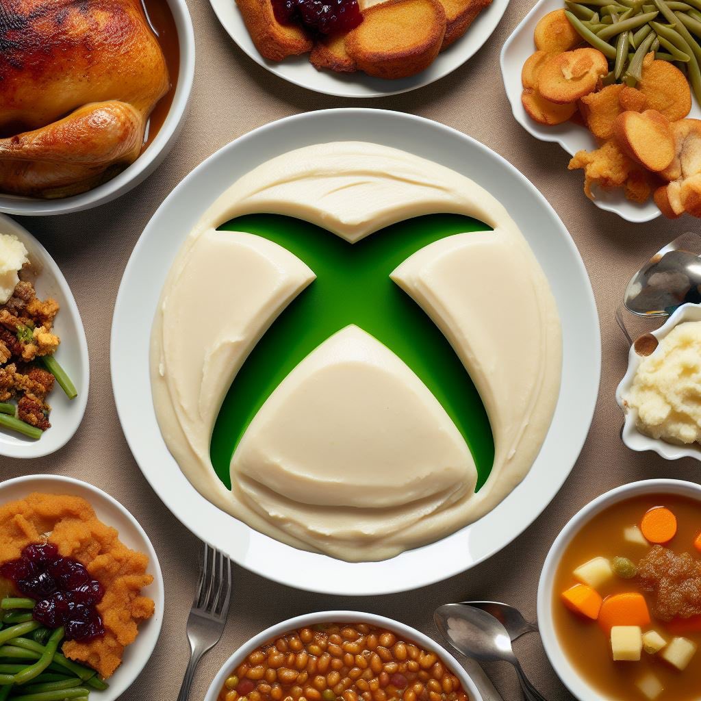 GAMERNEWSonX's tweet photo. With Thanksgiving approaching, do you have any gaming traditions?

What is your favorite Thanksgiving food\dessert? 💚🎮 https://t.co/7VUnfe0otH
