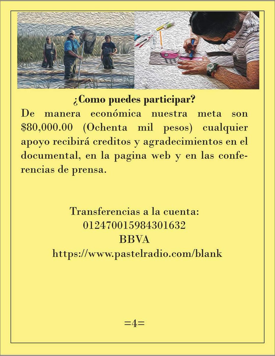 lainjur's tweet photo. 📌 Con tu apoyo ayudas a continuar la construcción del "Centro de reproducción de especies nativas en peligro de extinción en San Jeronimo Purenchécuaro" 

📩 https://t.co/NbXcr7yXjS
☎️ + 52 443 138 4688 https://t.co/qRbl9DlZYg