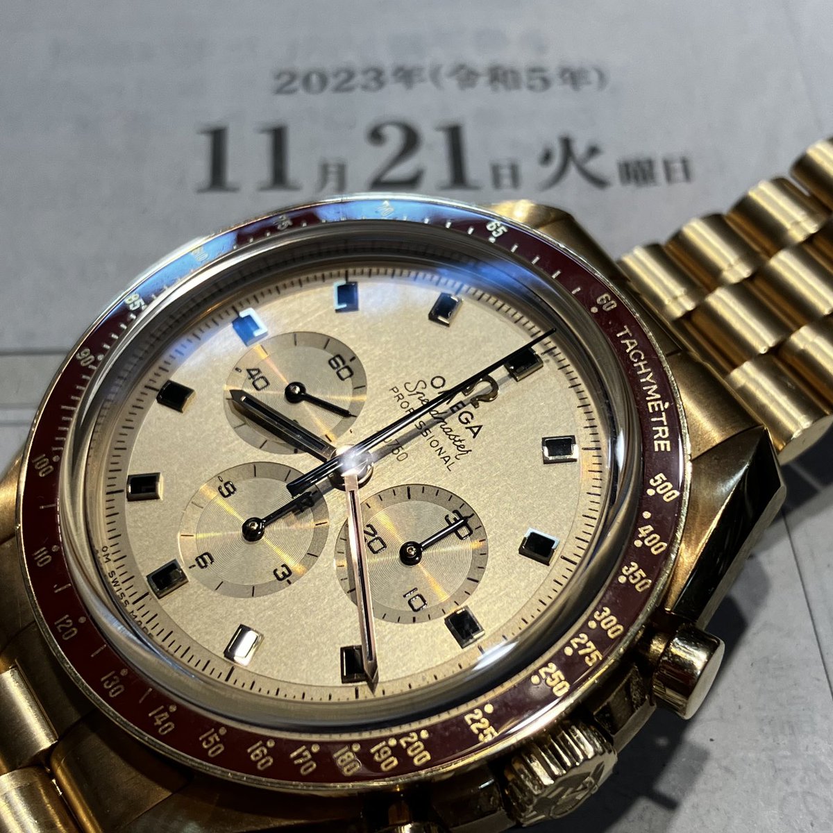 KAHEI54547342's tweet photo. 令和5年11月21日
本日火曜日 #スピーディーチューズデー 
#speedytuesday 

本日の時計 #SpeedMaster 
Ref.310.60.42.50.99.001 
#オメガ #OMEGA 
#TheFirstWatchOnTheMoon 
#Apollo1150thAnniversary 
#スピードマスタープロフェッショナル #SpeedMasterProfessional 

#腕時計魂 #腕魂 https://t.co/qhvm6MEeUl