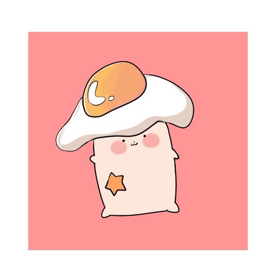 「fried egg object on head」 illustration images(Latest)