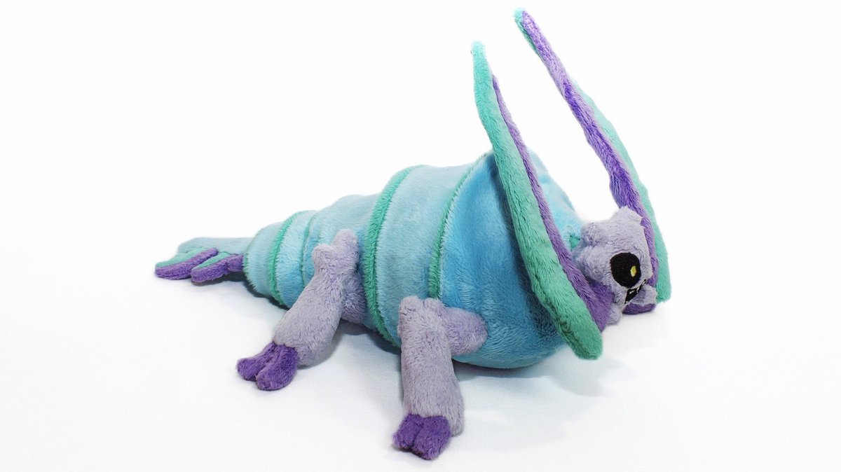 Finished plush commission for <a href="/twumblunni/">Bonnford</a> of their design of a copper themed rust monster from DnD!