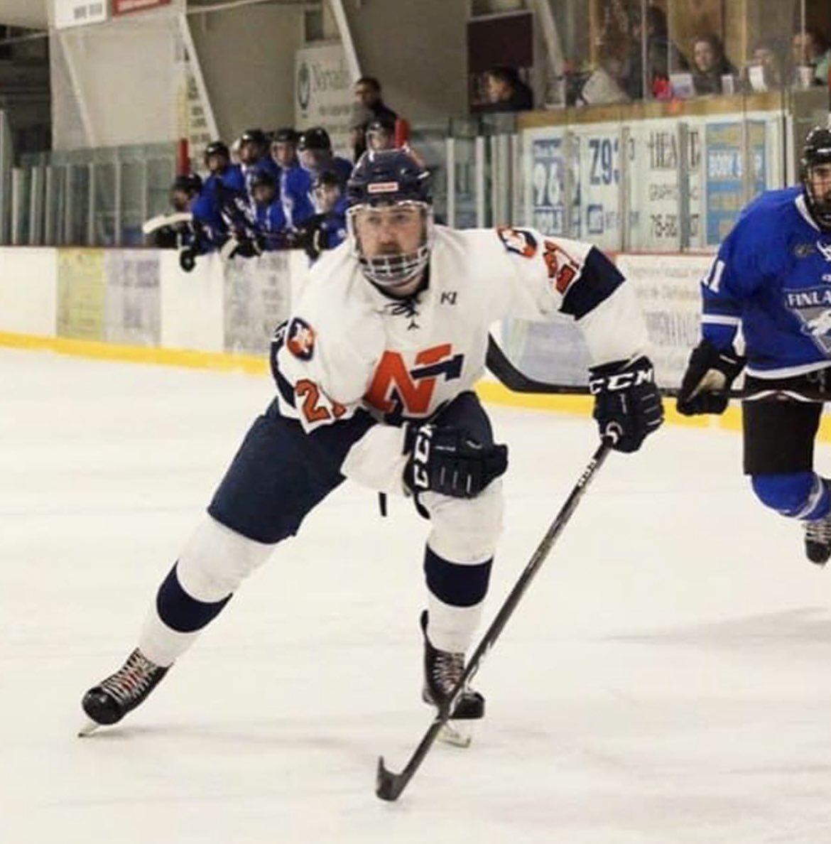 LumberJackHKY's tweet photo. This Friday at 7pm during our game against UW-Superior, we will be honoring Jacob Jeske ‘20, and retiring his #21.

We miss you, Jacob, and we look forward to celebrating you, your life, and your impact on LumberJack Hockey. https://t.co/NF21G3ubV4
