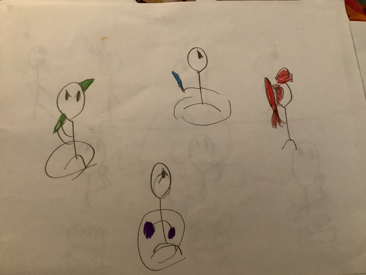 Christi92908654's tweet photo. @PlayGreak one of them is a Greak fan art but a little bit my way. The 
Third one. https://t.co/fhk1FD1qct