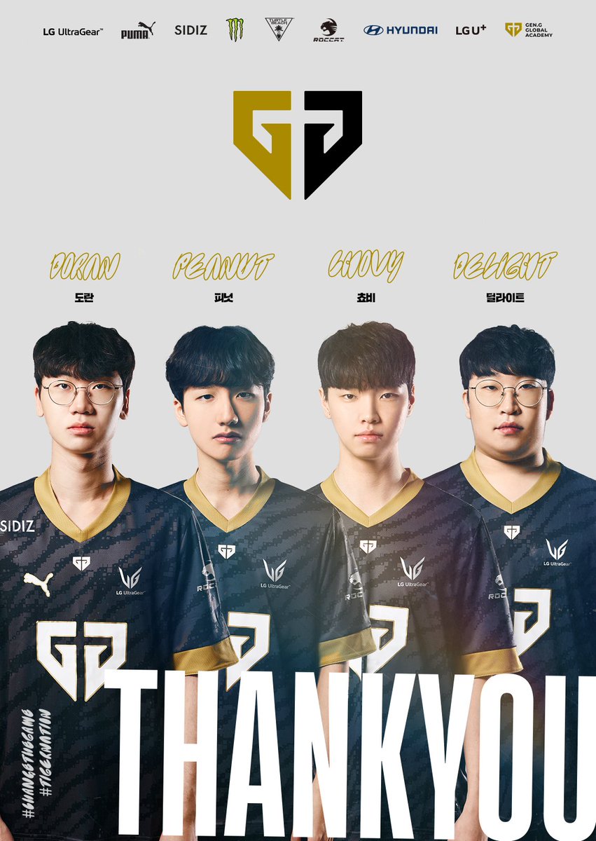 젠지 이스포츠 | Gen.G Esports tweet media