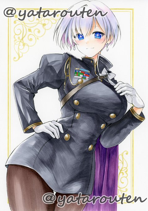 おはようございます昨日は次男が風邪ひいて一日看病で潰れてしまった今日は少しでも進めれたらいいな#手描きイラスト#アナログイラスト#コピックイラスト#コピック #勝利の女神NIKKE #NIKKE #NIKKE1stAnniversary #ニケ #メガニケ #リリーバイス 