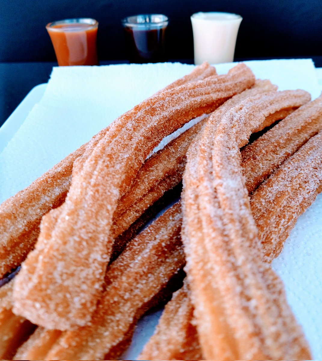 Delicious  Regular Churros or with caramel, chocolate or condensed Milk, the perfect option for your next event!  Dm to book 909 272 1328

#ortizicecream #fypシ゚viralシ #sanbernardinocounty