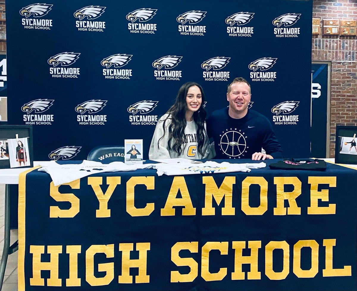 CCBOE's tweet photo. Congrats to Sycamore High School’s Izzy McPherson, who signed today to play basketball at the @UTChattanooga! 🏀🏀 #ccsdtn https://t.co/LdQDfjMQ9s