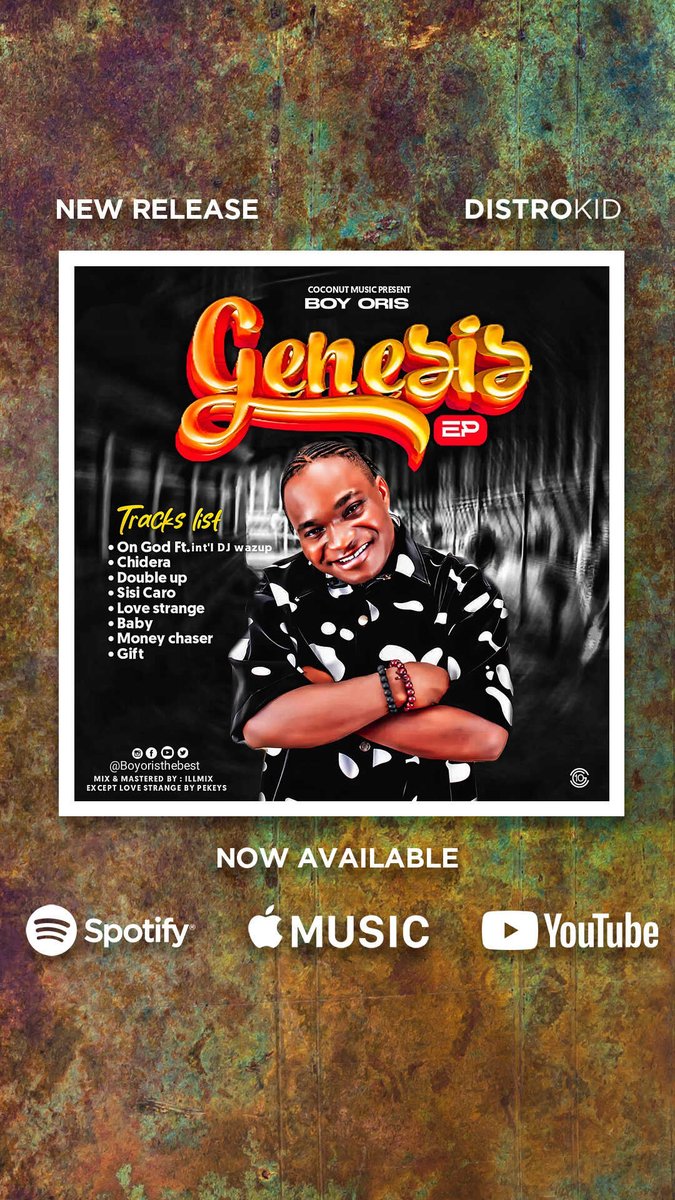 boyoristhebest's tweet photo. Hello Everyone My long Awaited Project Genesis EP Is Out World wide Now...Link in Bio 🚀 #YoGal #YoBoy https://t.co/kkaaYEHW4r