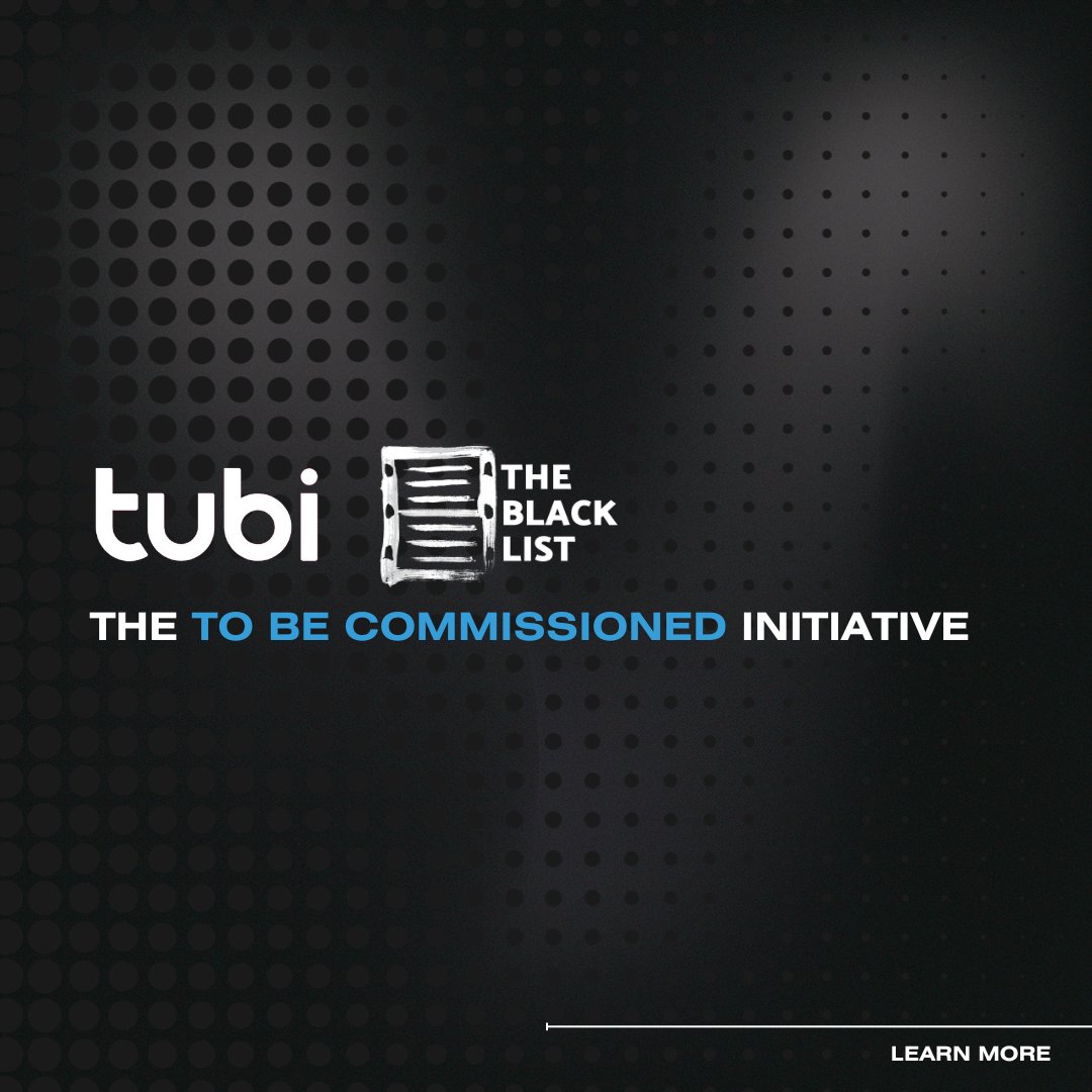 We’re collaborating with <a href="/Tubi/">Tubi</a> to discover FIVE feature scripts for Tubi to purchase + develop, with the intention of greenlighting, producing, and distributing each finished film! 

Submissions are NOW OPEN - submit your script by 3/15/24!

More info: bit.ly/46cCuVx
