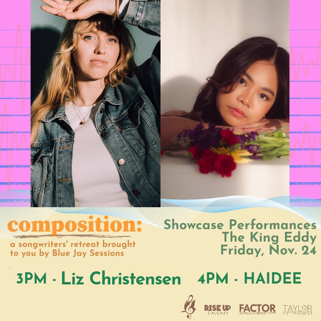 SO excited for this <a href="/bluejaysessions/">Blue Jay Sessions</a> showcase on Friday at <a href="/KingEddyYYC/">The King Eddy</a> !!! Come say hi!! ☺️🩵