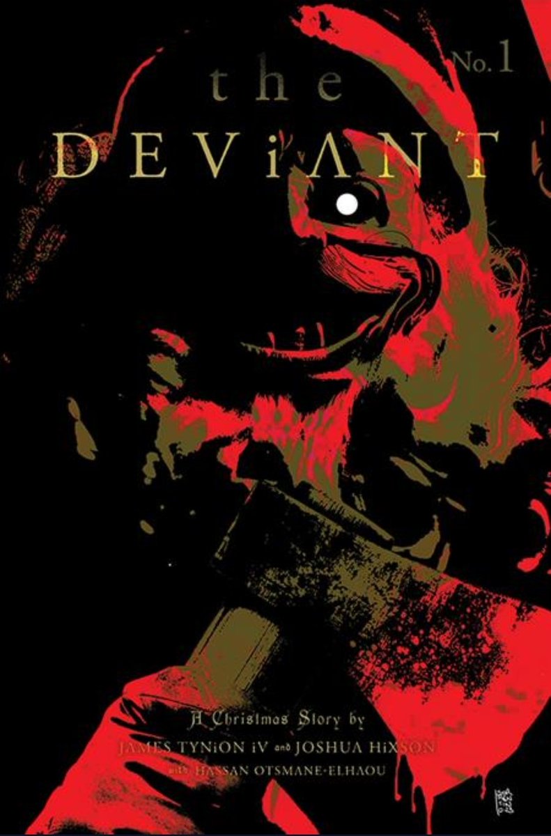 #POTW
#TheDeviant gives us elite horror storytelling. Part 70s flashback to the Santa dressed “Deviant Killer” Part present day “Silence of the Lambs” style interview with the man who claims his innocence.

W: #JamesTynionIV
A: #JoshuaHixson
L: #HassanOtsmaneElhaou

#FinalBoss