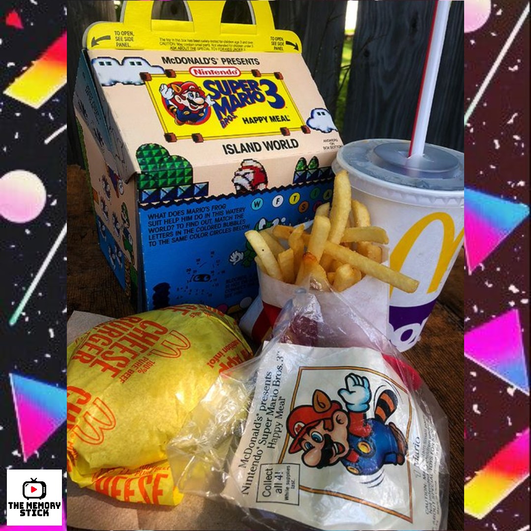the_memorystick's tweet photo. You've had a rough day today. Let's go to McDonalds and get a Happy Meal to cheer you up!
#mcdonalds #happymeal #supermario #nintendo #90s #thememorystick #childhood #goodolddays https://t.co/xBkuXyZlYN