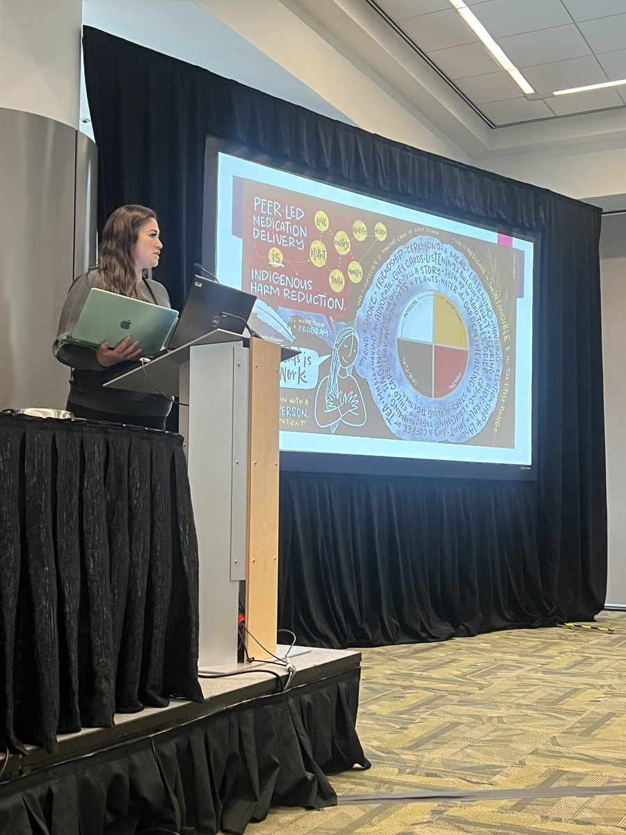 heatherpalis's tweet photo. The amazing Jenny McDougall and @MarnieScow presenting on peer-led medication distribution in the North @CCSACanada @CCSAconference #ccsaconference https://t.co/UcE8e17MnX