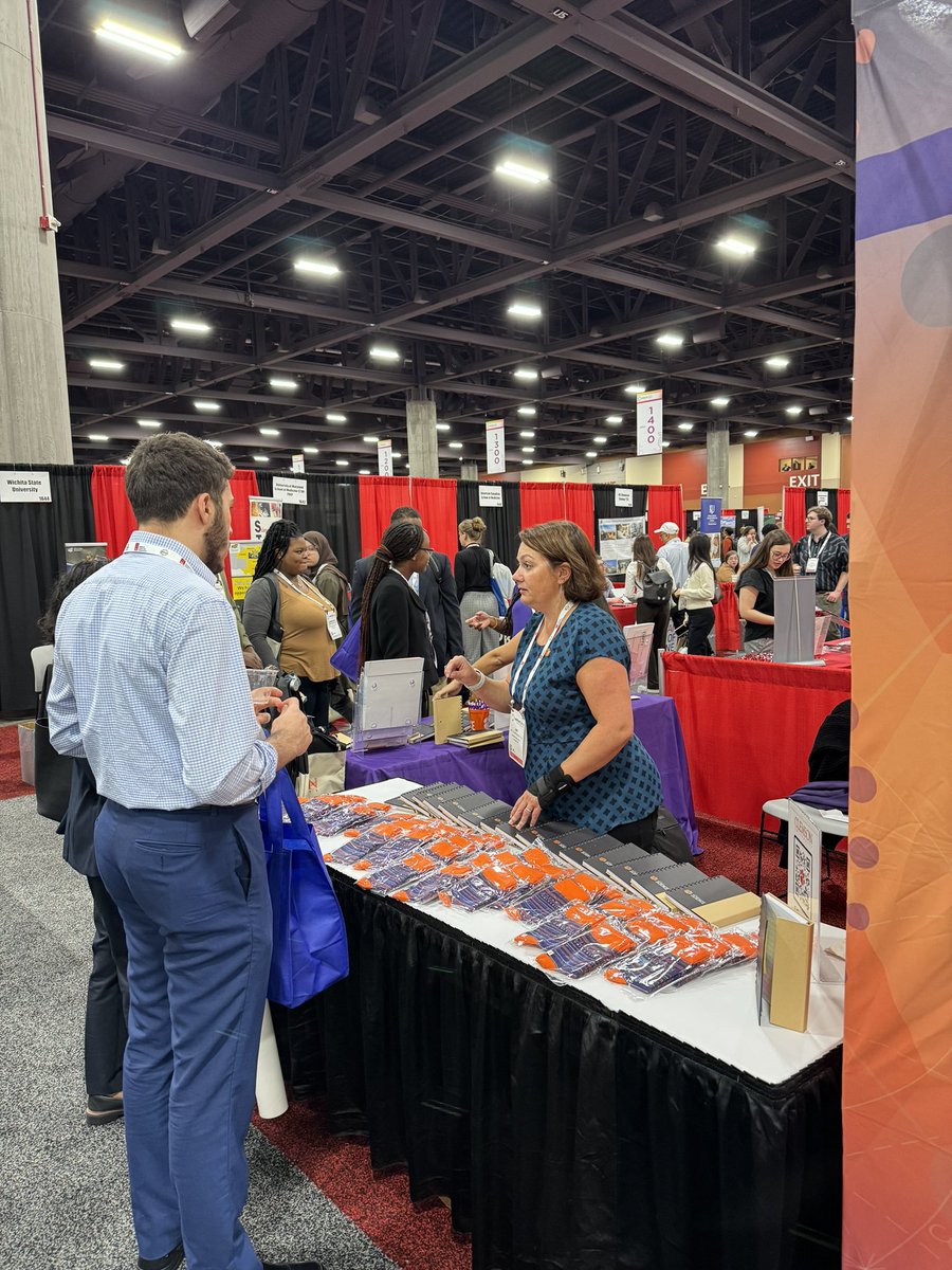 Had an amazing opportunity to attend and represent @ClemsonScience at the @ABRCMS meeting in Phoenix. Extremely delighted to have been a part of a tem with excellent leaders/mentors from across Clemson campuses. Needless to say, Clemson bags and socks were a hit.