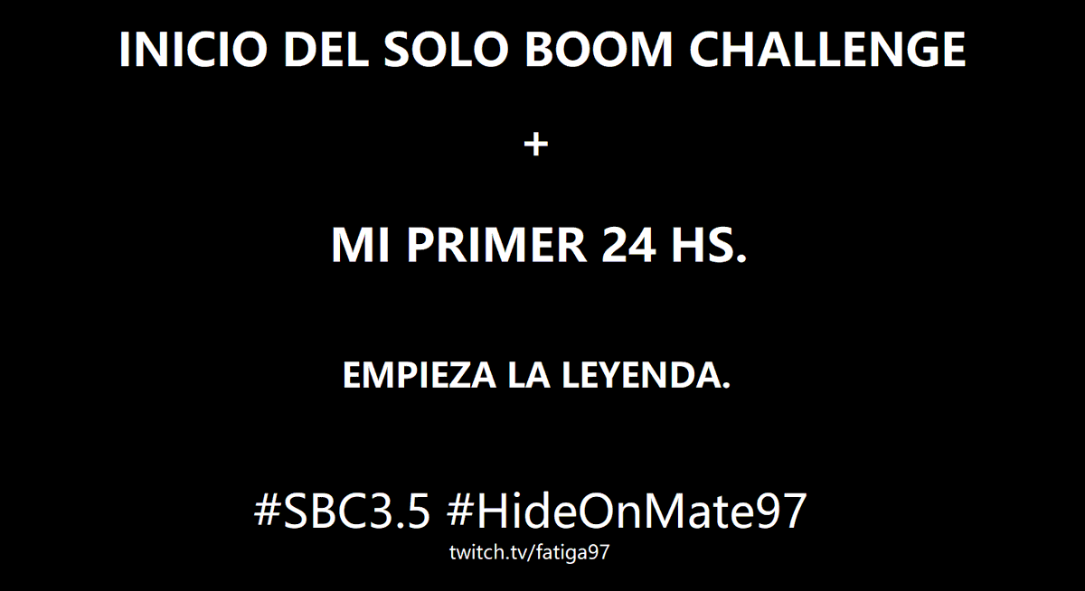 Fatiga_97's tweet photo. ¡ESTOY ON! 🔴
SoloBoomChallenge DÍA 1 - EMPIEZA LA LEYENDA. TOP y SUP. FULL TRYHARD. #HideOnMate97 #SBC3.5 | !redes | #RoadToKOI

@sboomchallenge 

🟣 https://t.co/bzoI5jNHmz https://t.co/aqWA2ci6Le