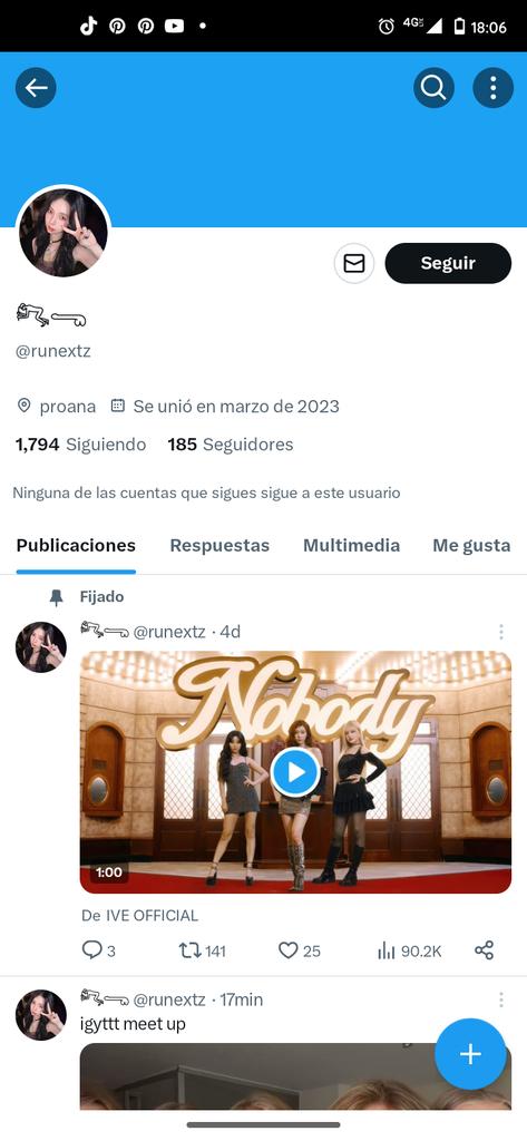 mir24787's tweet photo. @putadewon Acá hay otra cuenta https://t.co/3HRYgyW9CA