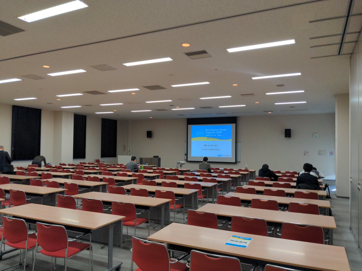 DevFestaSapporo's tweet photo. Developers Festa Sapporo受付開始しました
#devfesra https://t.co/OOuZISAw3C
