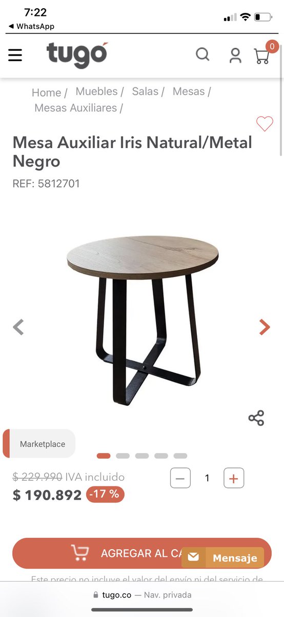 Tamayogo's tweet photo. Esto fue lo que compré en @MueblesTugo  / y esto lo que mandaron. 
El mal servicio de @MueblesTugo no lo iguala nada. https://t.co/p5Yb7m2WUT
