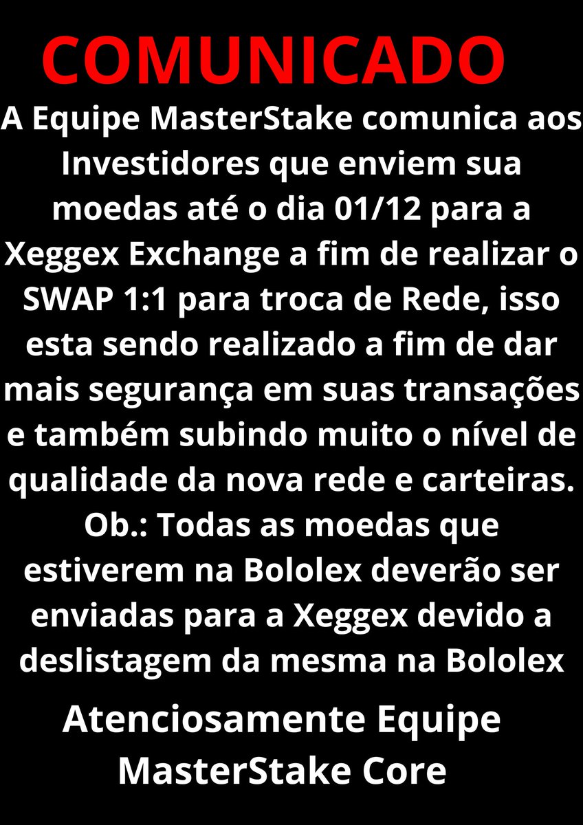 MasterStake Coin tweet media