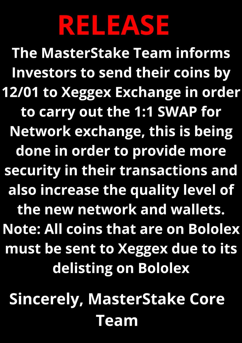 MasterStake Coin tweet media