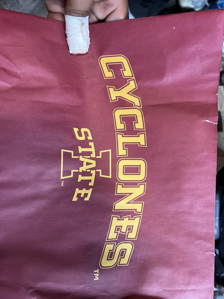 Thank you for all the mail <a href="/CycloneFB/">Iowa State Football</a> <a href="/DerekHoodjer/">Derek Hoodjer</a>