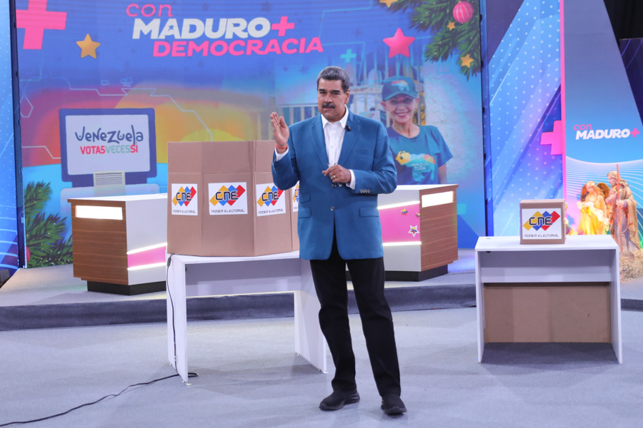 #EnVivo 📹 | “El referéndum consultivo del Esequibo es el mayor factor de unificación de la Venezuela toda”, enfatizó el presidente @NicolasMaduro