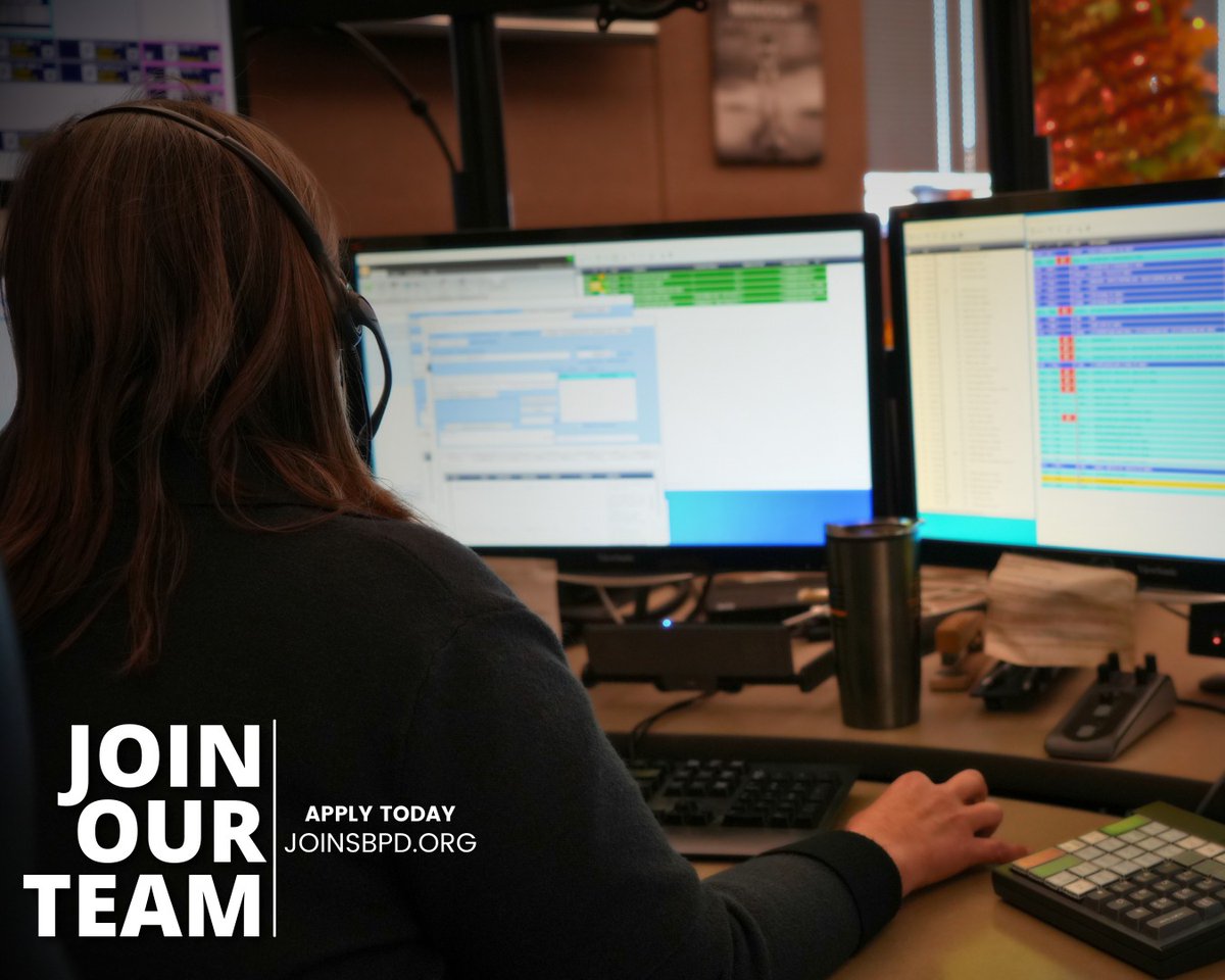 WE ARE HIRING POLICE DISPATCHERS! 🖥📞

Are you ready to answer the call!? If so, apply today at JOINSBPD.ORG

🔹 Deadline to apply is December 3rd, 2023.
🔹 Written exam will be held on Wednesday December 13th.

#Career #FullTime #ApplyToday #JoinSBPD #ThisCouldBeYou