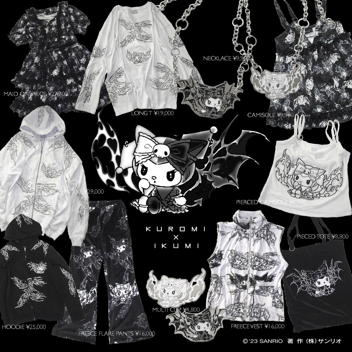 IKUMIとクロミのコラボ第2弾！天使と悪魔のクロミがインパクト抜群な