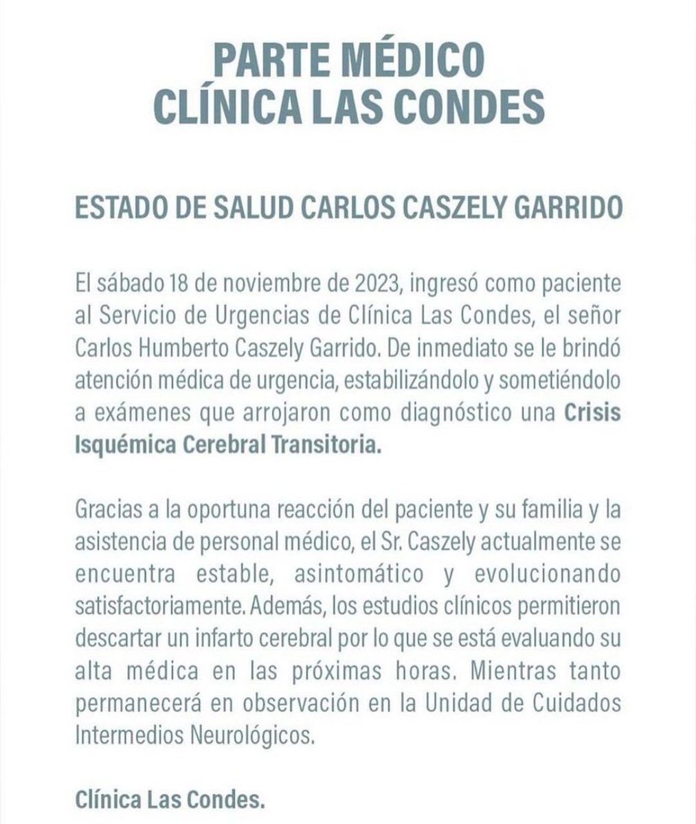 Don Carlos, Ud. no ahora, por favor - #CarlosCaszely.
