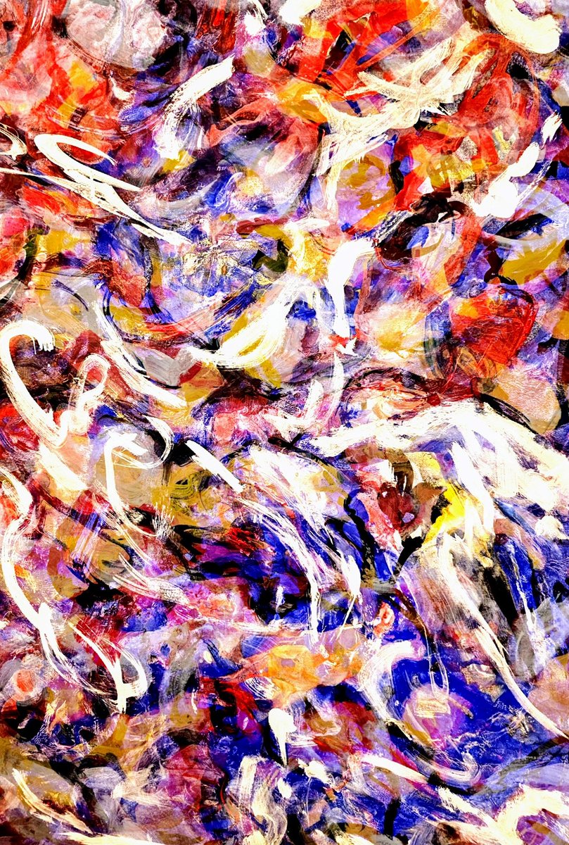 I've been saving this painting for something special 
thank you @Layerrxyz for this golden opportunity❤️‍🔥
Here is LEAP IN THE DARK 

for STRATOSPHERE BY <a href="/sabet/">sabet</a> sponsored by @BuildOnBase &amp; <a href="/artcrush/"></a>