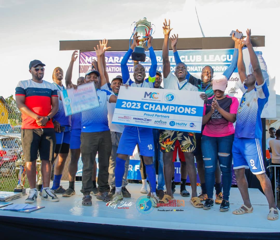 CentenaryBank's tweet photo. We won the 2023 Mbarara Corporate League on Sunday. and we would like to congratulate our #TeamCente for the win. #BankingReimagined #CorporateLeague https://t.co/ZxLDYaDMVL