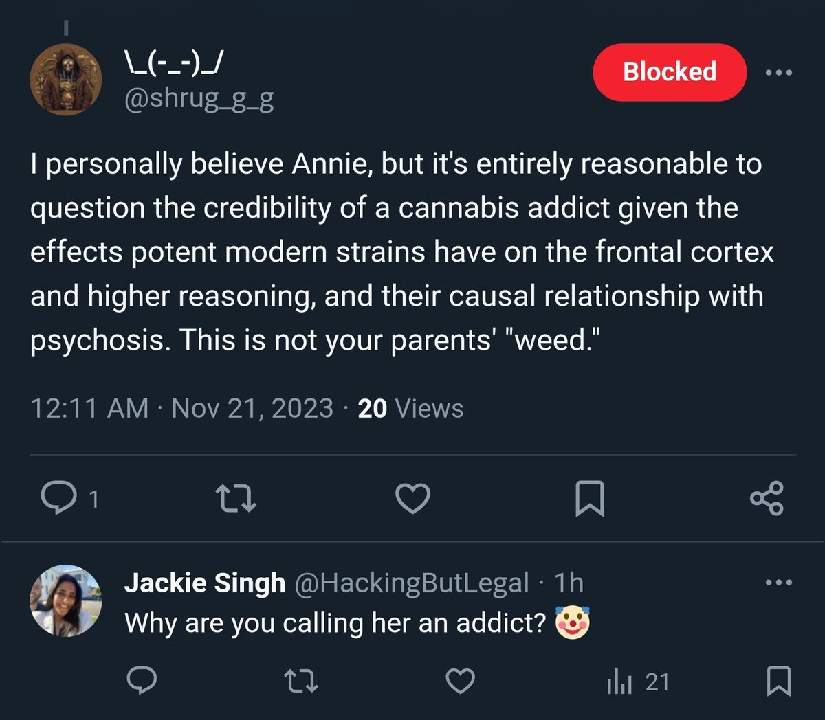 Jackie Singh tweet media