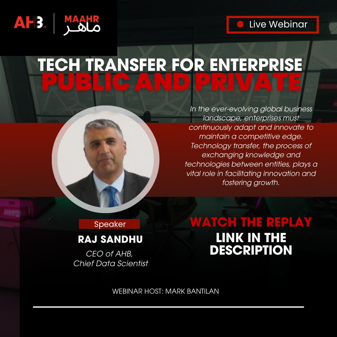 alhathboorbikal's tweet image. Watch this replay of the latest #AHB #Webinar titled &quot;Unlocking the Power of HPC Data Centers and Technology Transfer&quot; Watch here - &amp;gt; youtu.be/R4CPWoj30gM
#HighPerformanceCompute #SRTIP #DataCenters #TechTransfer #Upscale