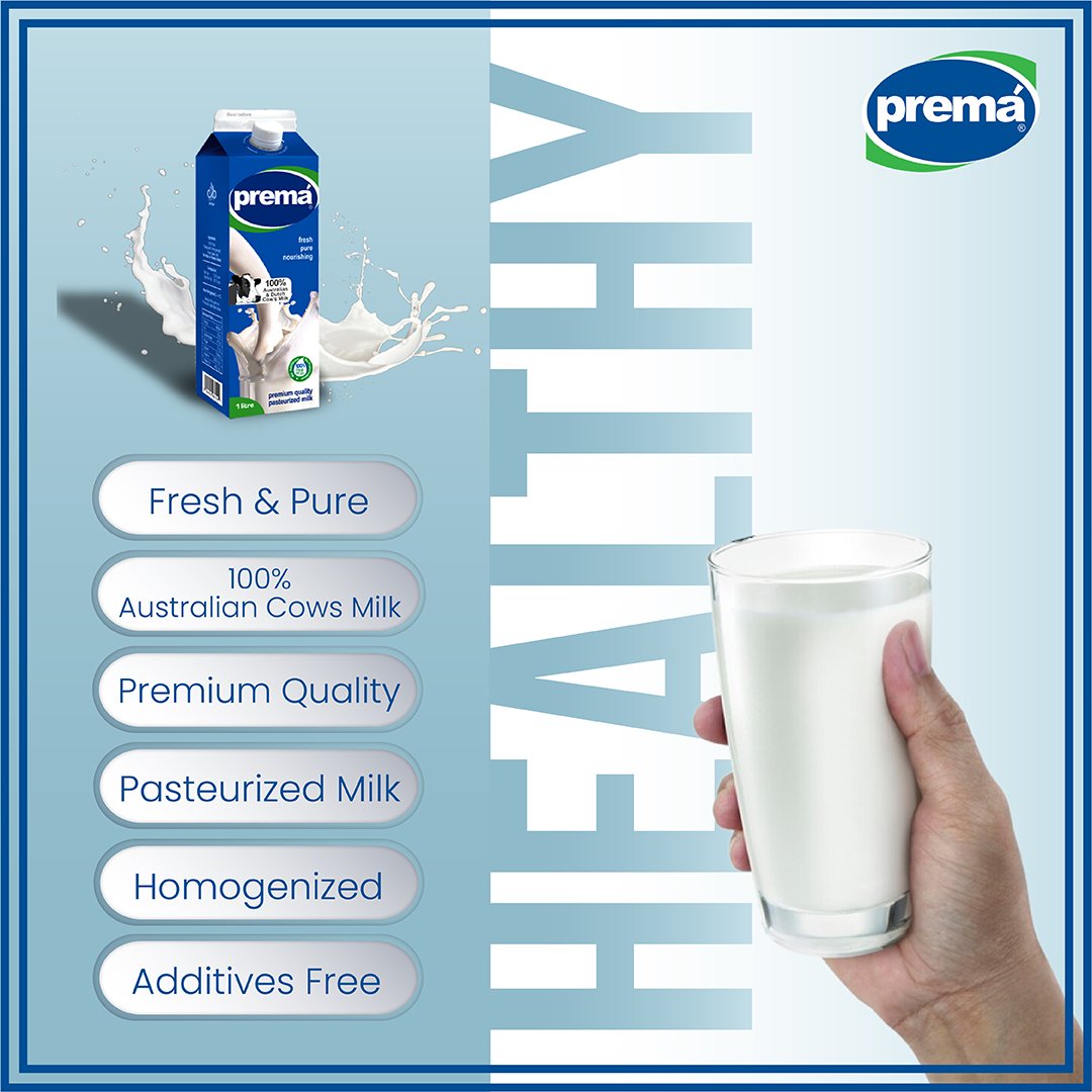 PremaMilk's tweet photo. Start your day right with the richness of Prema Milk - Because Every Morning Deserves a Splash of Goodness! โ๏ธ๐ฅ #MorningMoo #PremaStart #DairySunrise #MilkyMornings #FreshnessUnleashed https://t.co/yGucm2AYBq