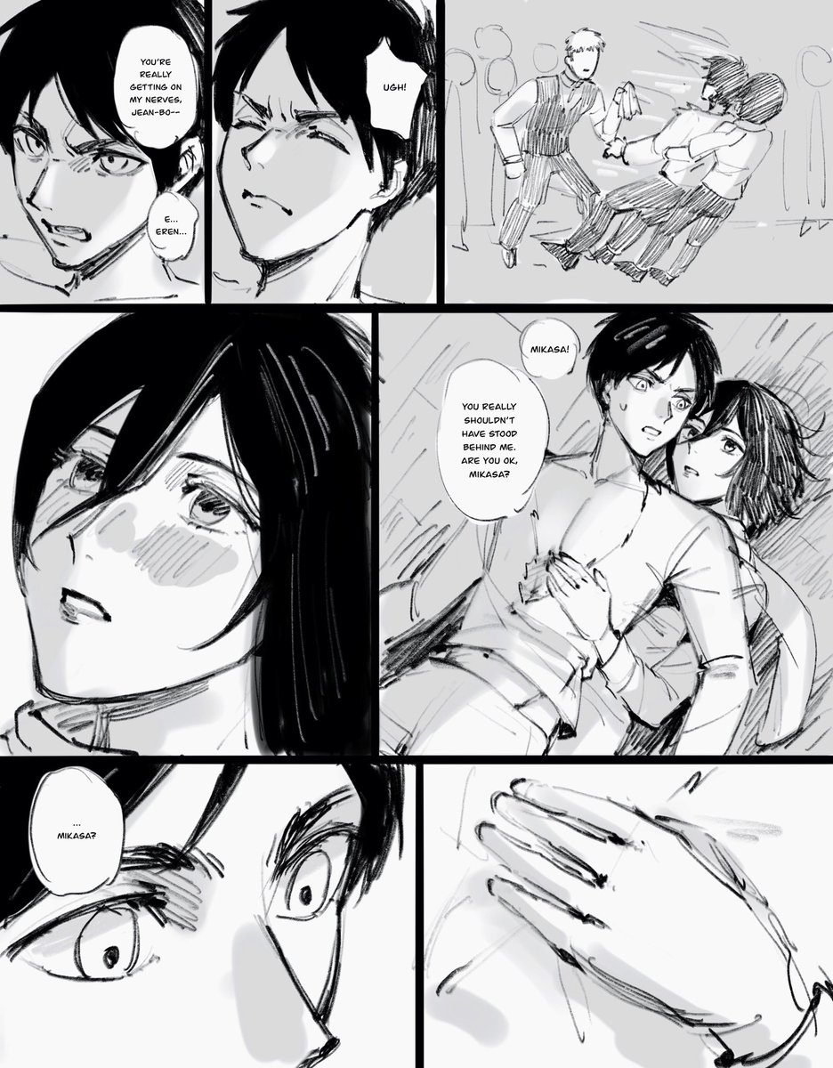 [Eremika] Torn shirt