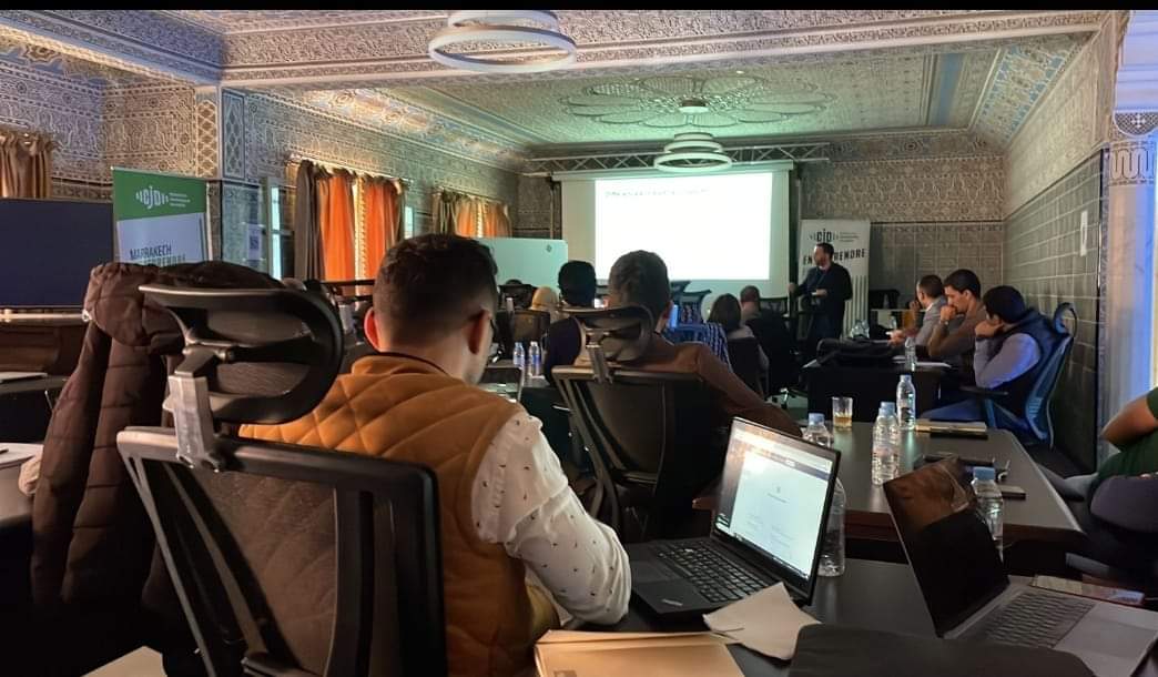 Ce samedi on a parlé #Intelligence_Artificielle avec une #Masterclass mémorable signée <a href="/mlakhdissi/">Mouhsine LAKHDISSI</a>  &amp; Morad El Mazyani   organisée par notre  antenne Marrakechi
<a href="/CJDMarrakech/">CJDMarrakech</a> &amp; <a href="/AICrafters/">AI Crafters</a>

#Vie_Sections  #cjd #CJD_Actions  #Événements_Conférences #Pour_une_économie_à_impact