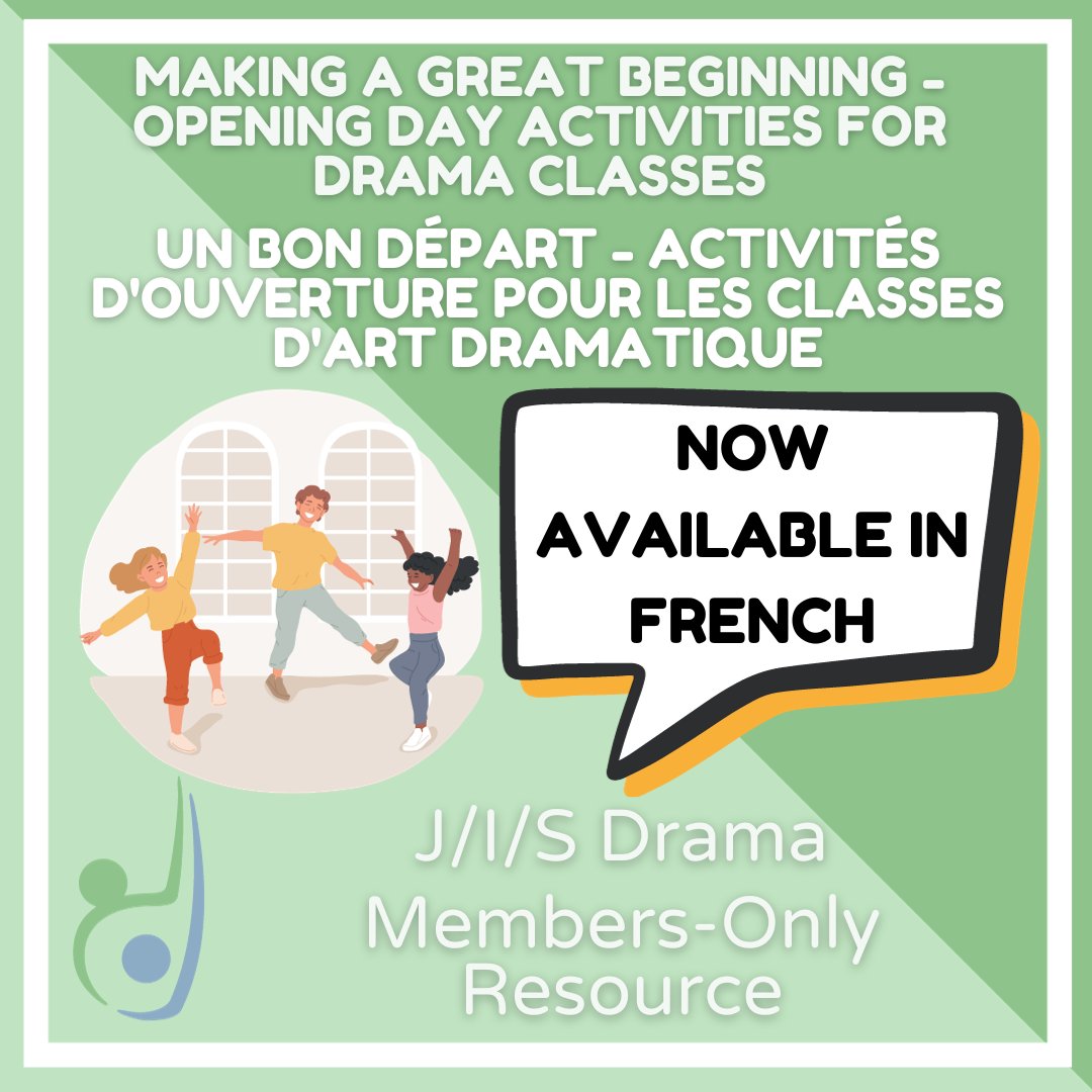 dramadancecode's tweet image. Attention #FSLeducators! Please check out our website (code.on.ca) for more FREE and MEMBER-ONLY #dancedrama resources in FRENCH! This week we have some #seniorlevel resources. Happy planning!