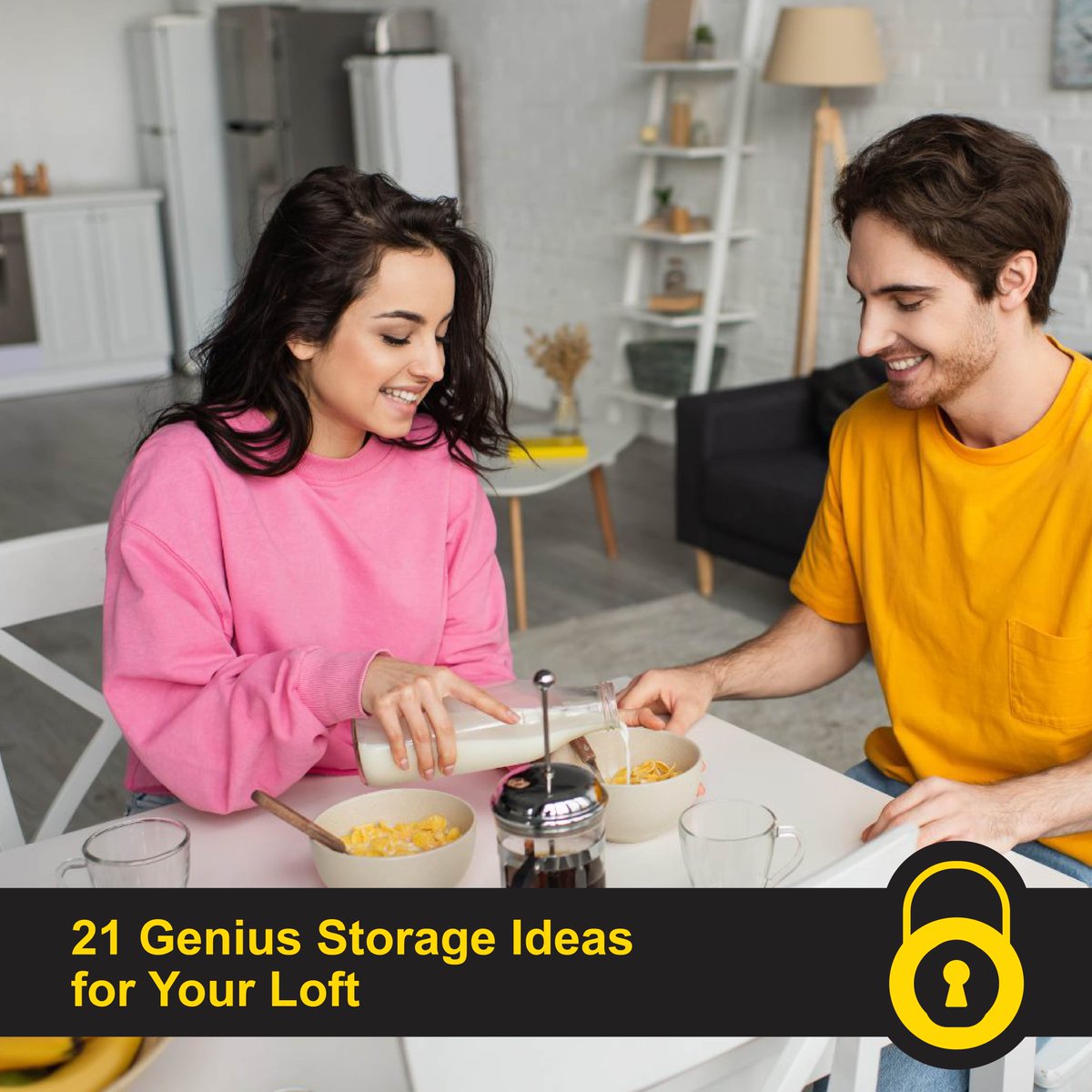 Loft living has undeniable appeal ✨

But how do you make the most of your space while keeping it clutter-free? Why, with some creativity, ingenuity, and clever storage hacks.
Read our latest article to find out more: